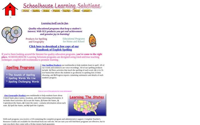 CD Schoolhouse — archived website from 1993